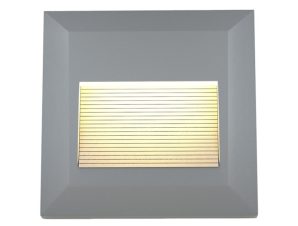 Φωτιστικό Τοίχου Salmon 80201830 Led 2W 3000-6000K 100lm 12.4×12.4cm Grey ItLighting