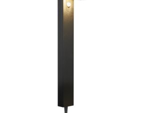 Φωτιστικό Δαπέδου Ηλιακό Rica Square Garden 2118178003 Led 3000K 450lm 76x4cm Black Nordlux