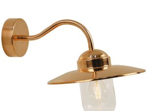 Φωτιστικό Τοίχου Luxembourg 22671030 42x11cm 1xE27 60W IP54 Copper Nordlux