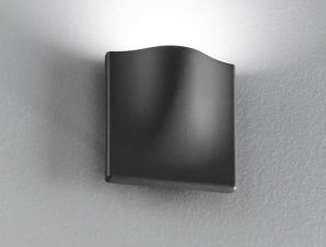 Φωτιστικό Τοίχου – Απλίκα 6076 A 7W Led 12x12cm Graphite Perenz