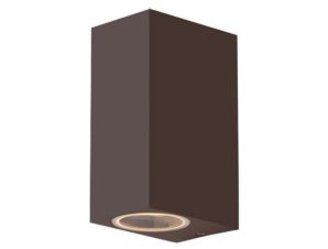 Φωτιστικό Τοίχου – Απλίκα Qubo I-QUBO-AP2 BRO 2xGU10 15,1×9,3×6,7cm Bronze Intec