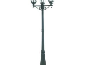 Φωτιστικό Δαπέδου Santiago LANT-SANTIAGO/P3 3xE27 60W 69x209cm Black-Green Intec