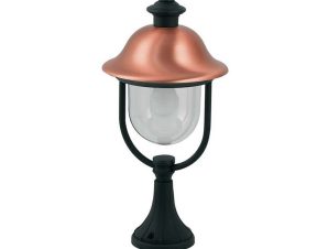 Φωτιστικό Δαπέδου Venezia LANT-VENEZIA-L1 1xE27 60W 25×53,8cm Black-Copper Intec