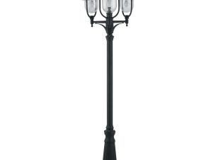 Φωτιστικό Δαπέδου Venezia LANT-VENEZIA-P3 3xE27 60W 65x230cm Black-Copper Intec