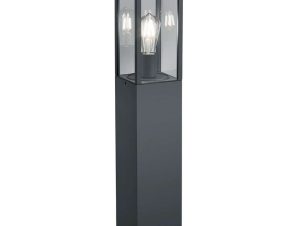 Φωτιστικό Δαπέδου Garonne 401860142 1xE27 60W 14x14x80cm Anthracite Trio Lighting