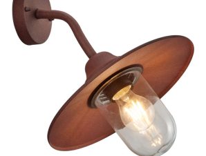 Φωτιστικό Τοίχου – Απλίκα Brenta 201760124 1xE27 40W Φ30cm 32cm Rusty Trio Lighting