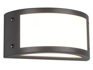 Φωτιστικό Τοίχου Kendal R22151142 24x11cm Led 1400Lm 12W Anthracite-White RL Lighting