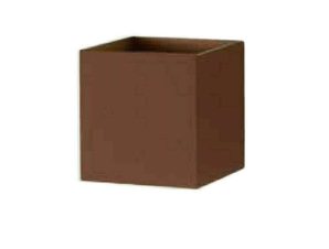 Φωτιστικό Τοίχου – Απλίκα Cube AP.CUBE/CORTEN 10x10cm 3000K 1000Lm Copper Ondaluce