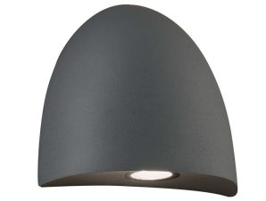 Φωτιστικό Τοίχου – Απλίκα Bauta 4260400 L:108XH:96 Anthracite Viokef