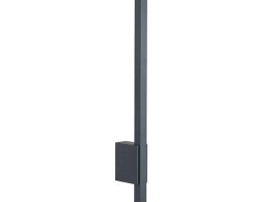 Φωτιστικό Τοίχου Liam 4262600 4,5x80cm Led 680Lm 12,4W 3000K IP54 Black Viokef