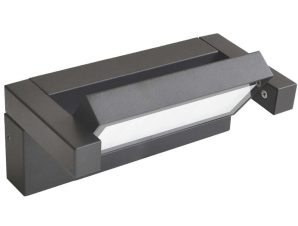 Φωτιστικό Τοίχου – Απλίκα Gea 4293400 20,3×10,8x8cm Led 1855lm 21W 3000K Dark Grey Viokef