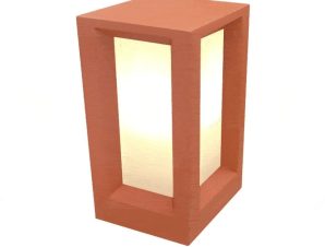 Φωτιστικό Κήπου MK039TC-330 33cm 2xE27 7W IP65 Terracotta Aca