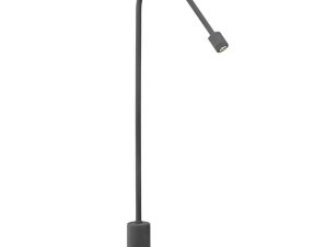 Φωτιστικό Δαπέδου 01233 2W 3000K LED 18x50cm Black Luma