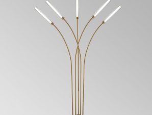 Φωτιστικό Δαπέδου 01238-10 LED 2W 3000K 160lm/light 50x70cm Gold Luma