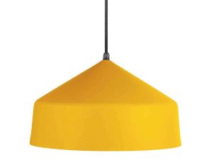 Φωτιστικό Οροφής Ézaro 1010004 40×22,5/7cm 1xE27 13W Mimosa Yellow Easy Light