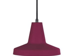 Φωτιστικό Οροφής Famara 1010005 26,3×17,2cm 1xE27 13W Burgundy Easy Light