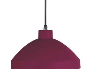 Φωτιστικό Οροφής Pria 1010009 28,8x16cm 1xE27 13W Burgundy Easy Light