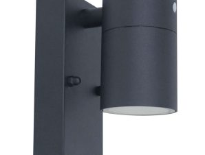 Φωτιστικό Τοίχου – Απλίκα Avila AVILAGS Φ6×14,9cm 1xGu10 7W Antracite Bot Lighting