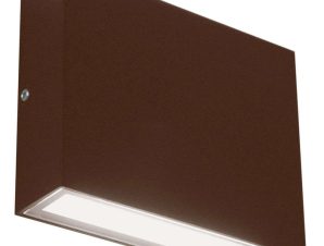 Φωτιστικό Τοίχου – Απλίκα Madrid MADRID7CK 11,6x3x9cm Led 490lm 7W Corten Bot Lighting