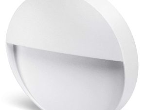 Φωτιστικό Τοίχου – Απλίκα Bilba BILBAO3BR Φ11×2,5cm Led 370lm 3,5W 4000K White Bot Lighting