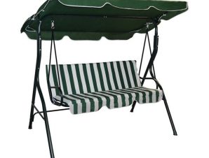 Κούνια Napoli 167x110x175cm HM5542 Green-White