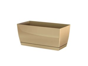 Ζαρντινιέρα Με Πιάτο (24x12x11) Marhome Coubi Case Μπεζ 09-DUPP240-7502U